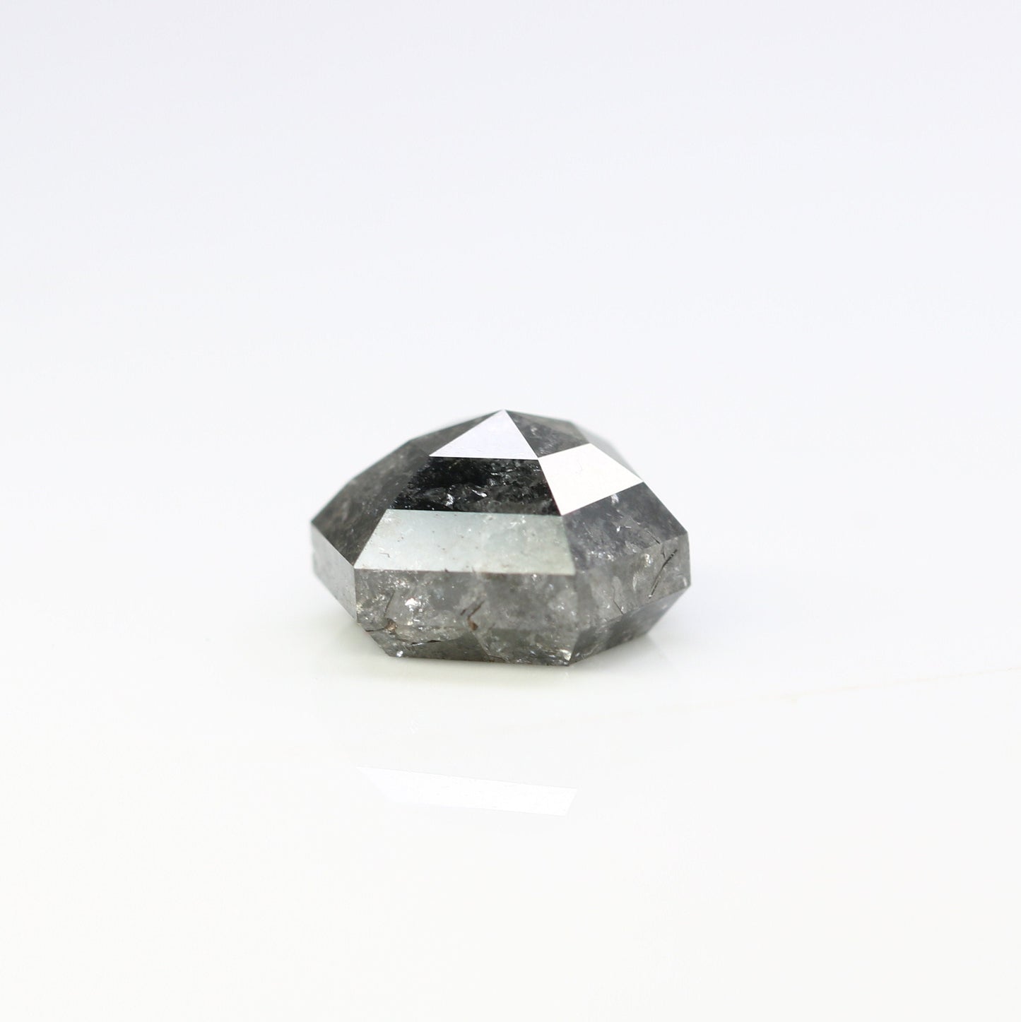 2.47 CT Natural Loose Hexagon - Salt and Pepper Hexagon For Rings - Rings Gifts For Wedding - Fancy Gift for Her - Handmade Diamond