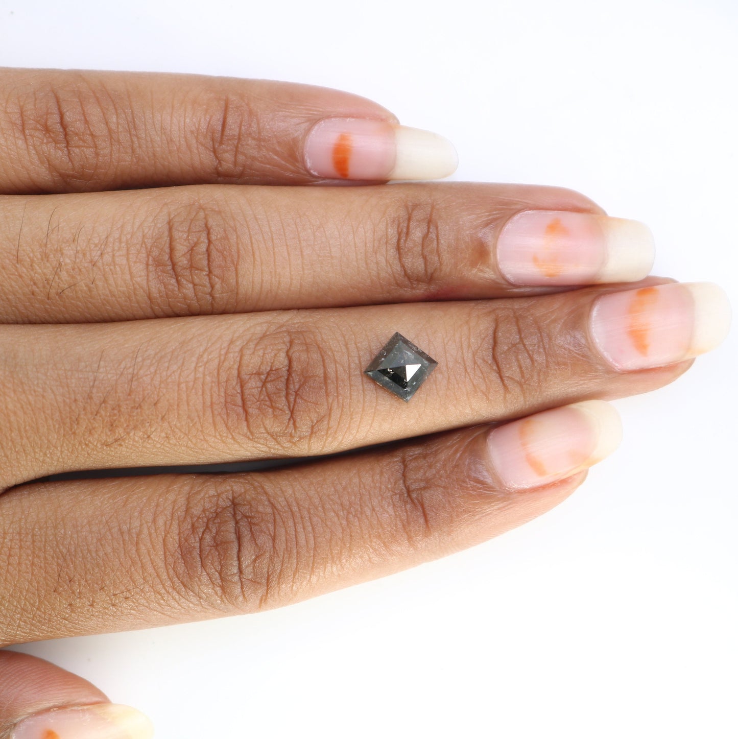 1.64 CT Shape Salt and Pepper Kite Shape - Natural Kite shape Loose Diamond -For 14k Gold Jewelry - Christmas Gift - LABORDAY Offer