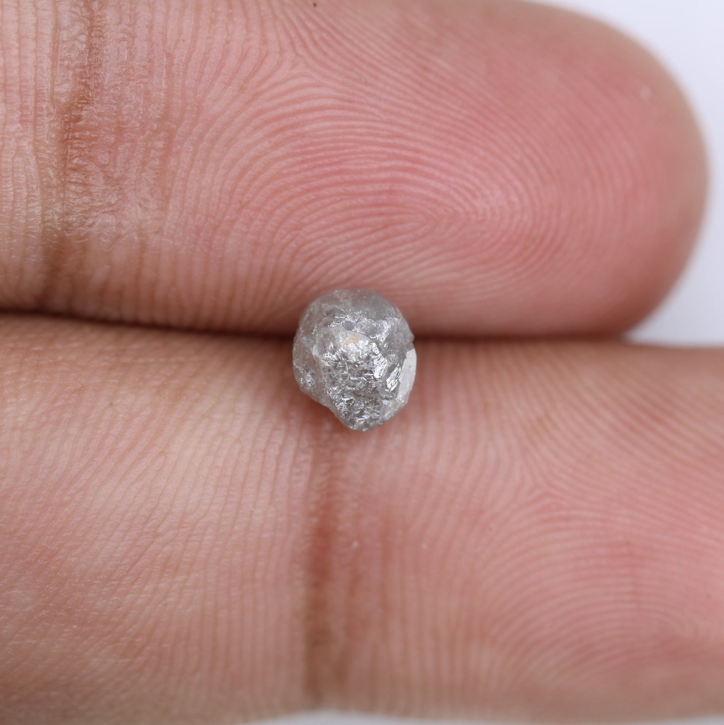 1.33 CT Irregular Cut Fancy Grey Diamond - Raw Uncut Gemstone for Boho Jewelry - Perfect for Custom Gold Rings
