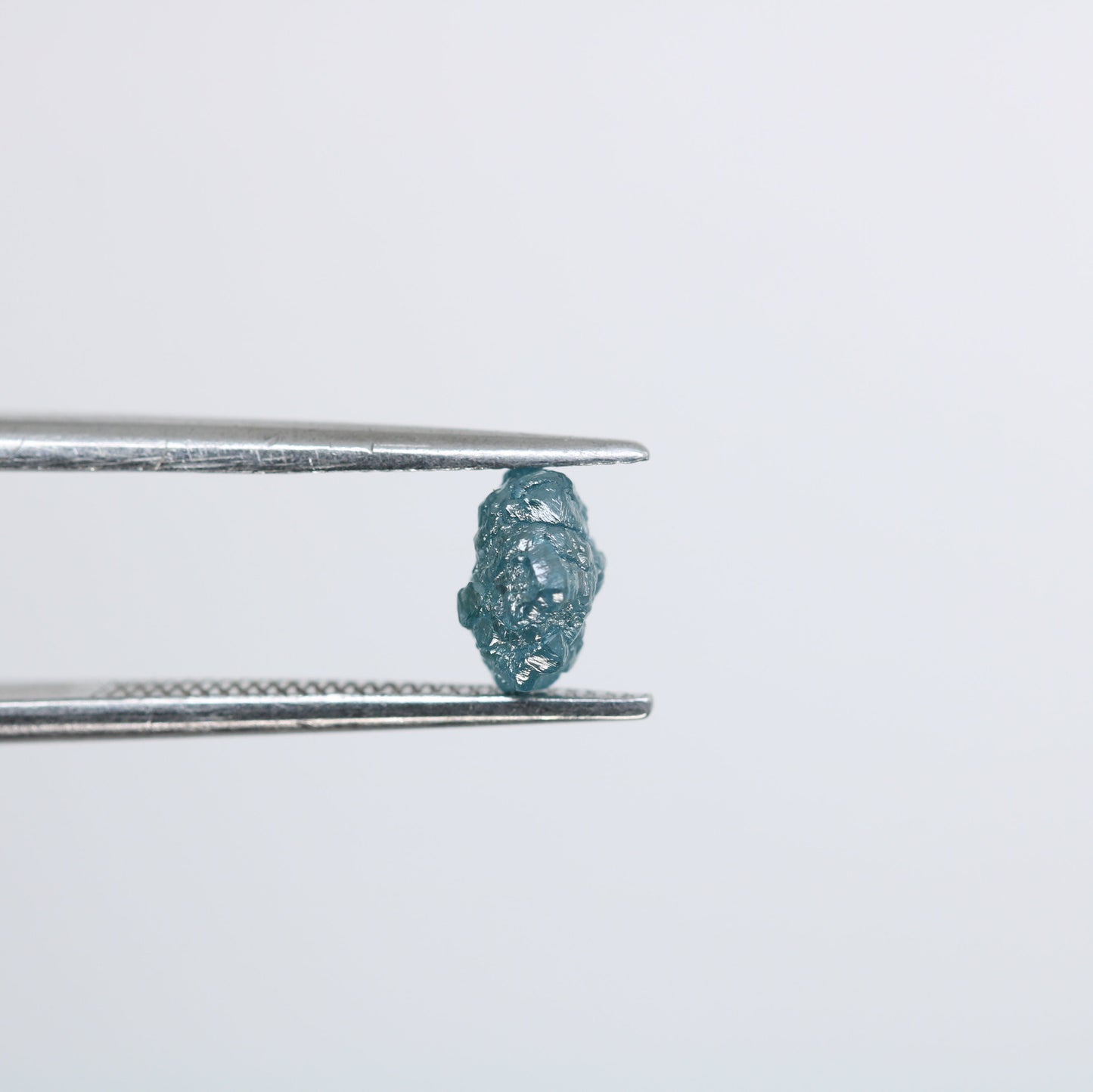 0.97 CT Treated Blue Rough Uncut Diamond - Irregular Blue Gemstone - Perfect for Custom Gold Rings