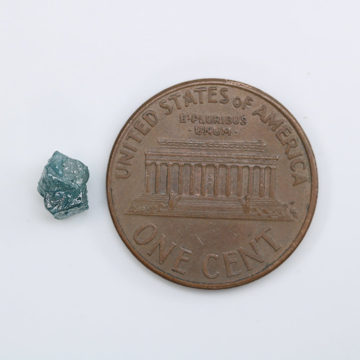 0.99 CT Natural Uncut Blue Rough Diamond - Ideal for Gold Wedding Ring - Perfect Gemstone for Custom Gold Jewelry