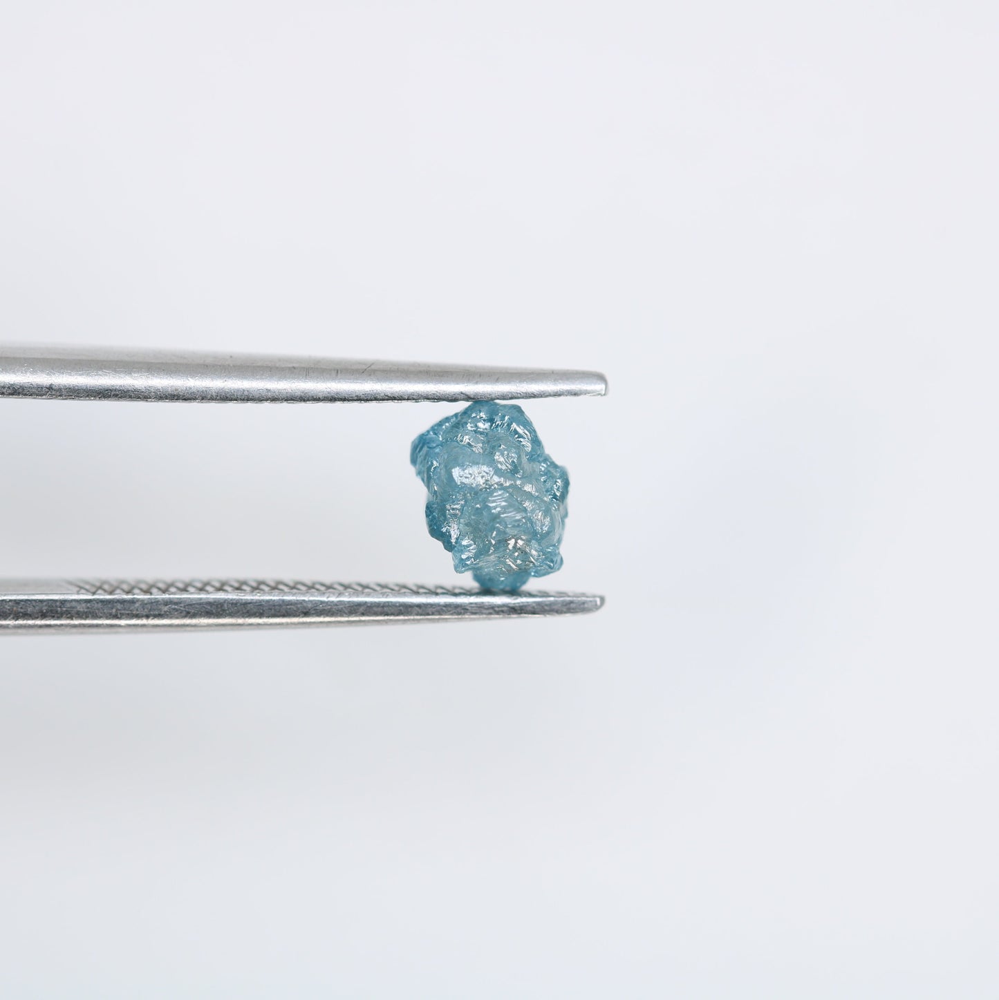 0.81 CT Blue Fancy Rough Uncut Diamond - Unique Gemstone for Engagement Rings and Custom Gold Jewelry