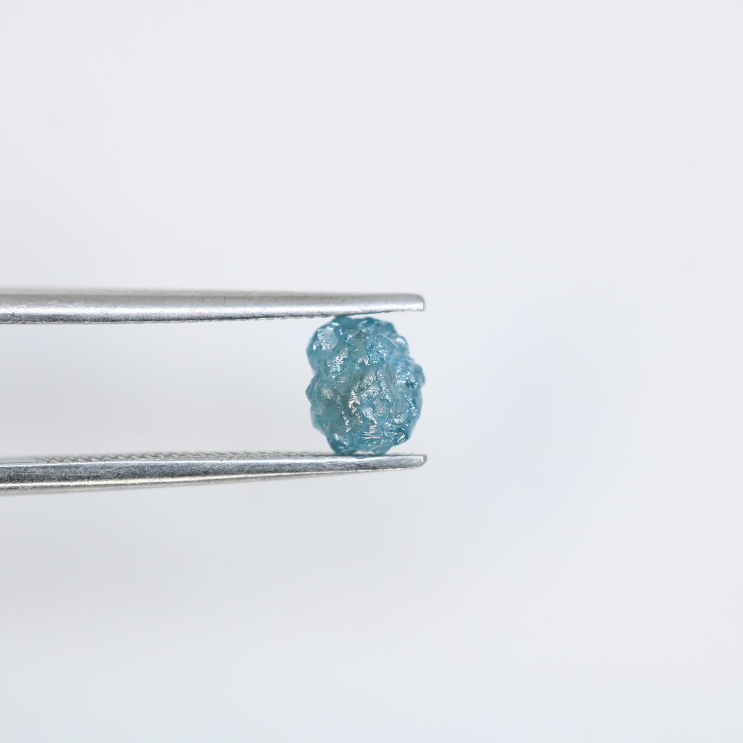 0.81 CT Blue Fancy Rough Uncut Diamond - Unique Gemstone for Engagement Rings and Custom Gold Jewelry