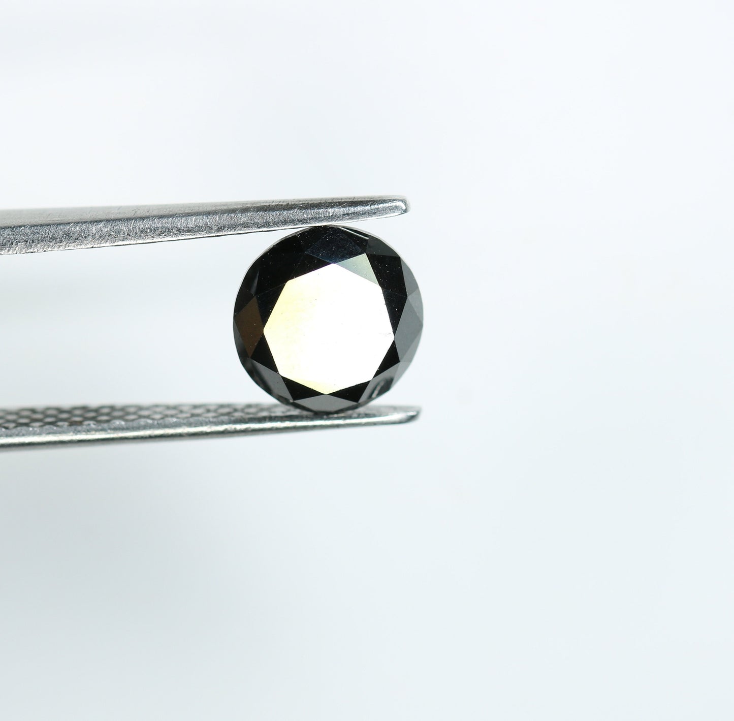 2.58 CT Loose Black Round Brilliant Cut Diamond | High-Quality Gemstone for Engagement Ring | Unique Proposal Jewelry | Custom Design