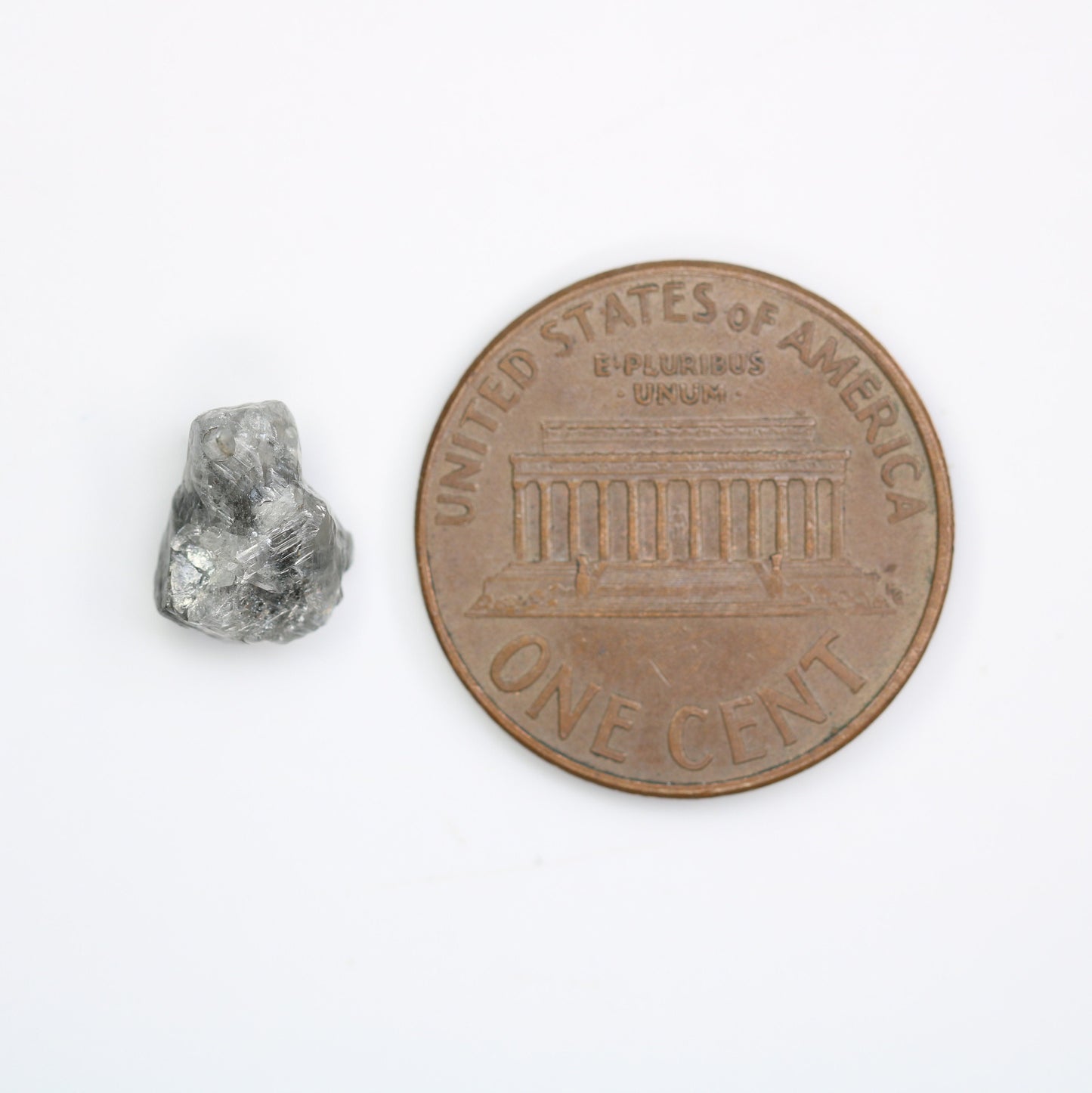 2.19 CT Salt and Pepper Raw Uncut Diamond | African Gemstone | Conflict-Free Unique Ring | Perfect Gift for Her