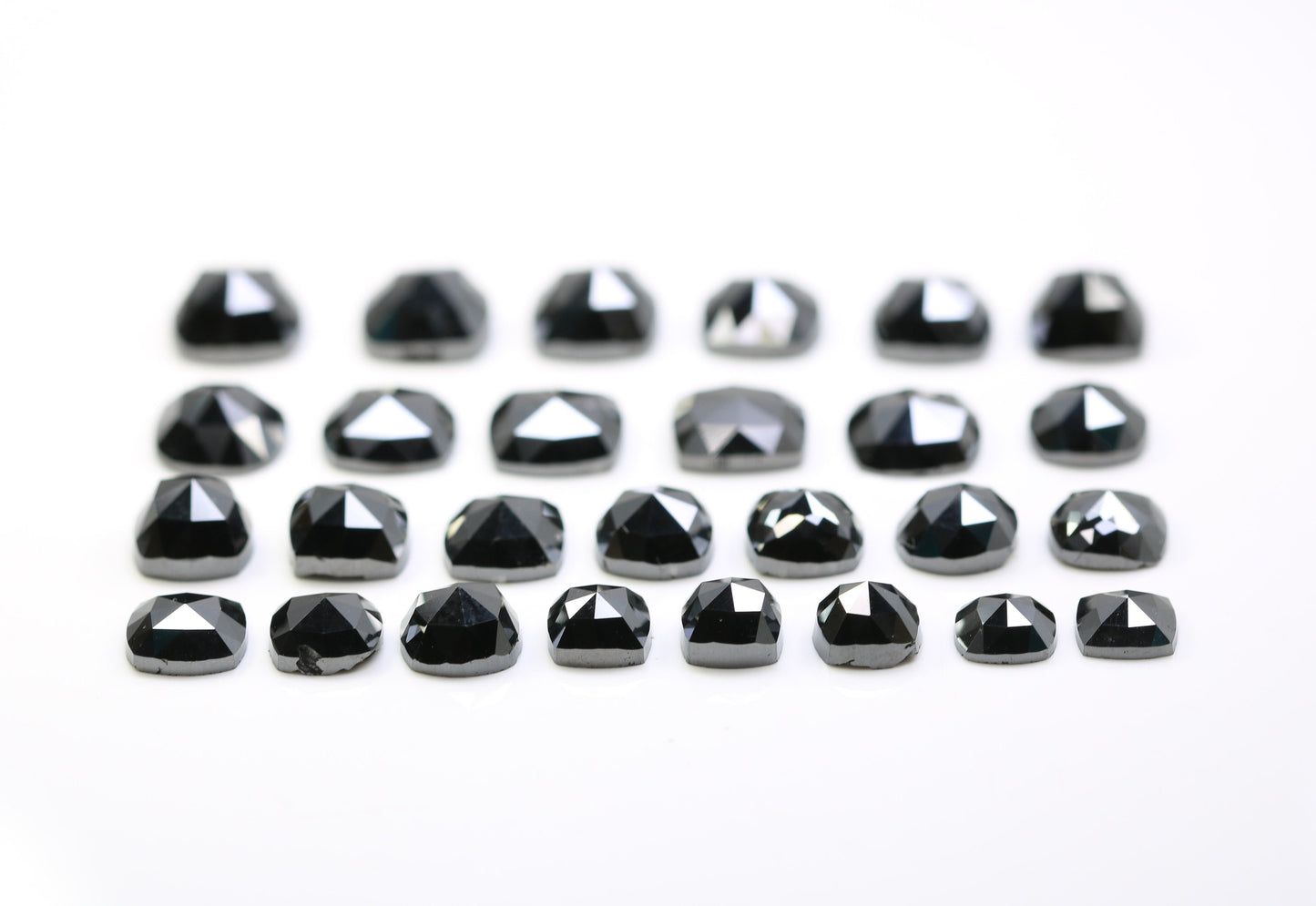 Natural Salt and Pepper Diamond | Unique Mixed Shape Gemstones | Black and Fancy Color Loose Diamonds for Necklaces & Earrings | Jewelry