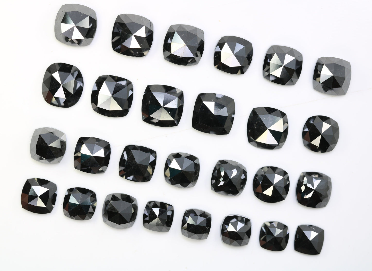 Natural Salt and Pepper Diamond | Unique Mixed Shape Gemstones | Black and Fancy Color Loose Diamonds for Necklaces & Earrings | Jewelry