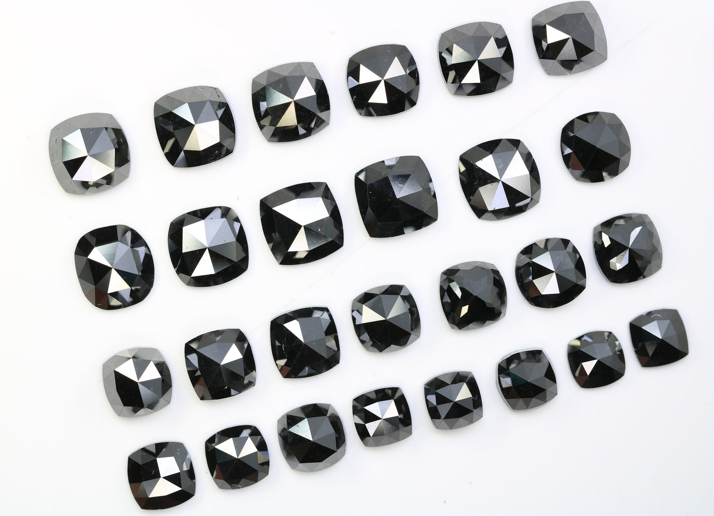 Natural Salt and Pepper Diamond | Unique Mixed Shape Gemstones | Black and Fancy Color Loose Diamonds for Necklaces & Earrings | Jewelry