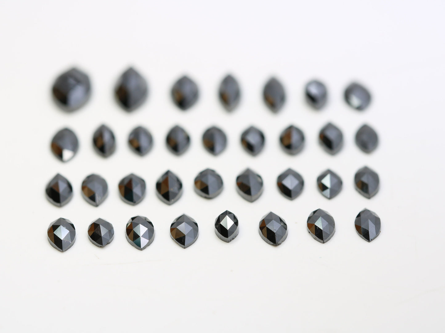 0.14-0.91 CT Marquise Cut Black Diamond | Loose Fancy Brilliant Gemstone for Designer Jewelry | Perfect for Gold Rings | Unique Statement