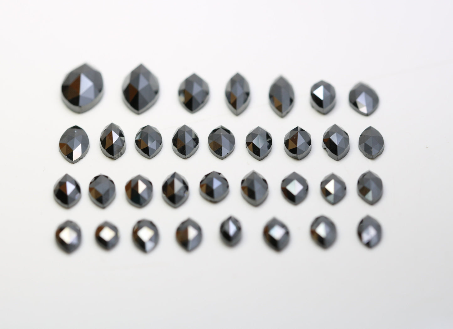 0.14-0.91 CT Marquise Cut Black Diamond | Loose Fancy Brilliant Gemstone for Designer Jewelry | Perfect for Gold Rings | Unique Statement