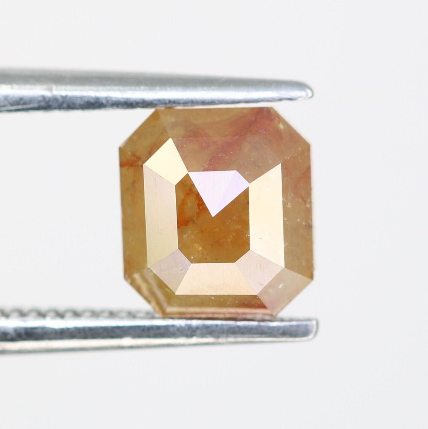 1.14 CT Natural Loose Emerald Salt and Pepper Diamond - Emerald Cut for Jewelry - Gifts for Her - Special Sale Offer - Unique Gift