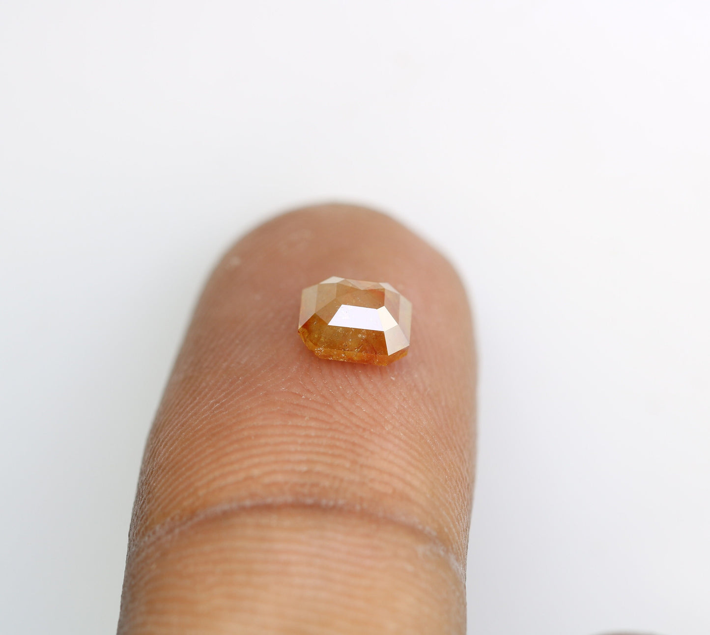 1.14 CT Natural Loose Emerald Salt and Pepper Diamond - Emerald Cut for Jewelry - Gifts for Her - Special Sale Offer - Unique Gift