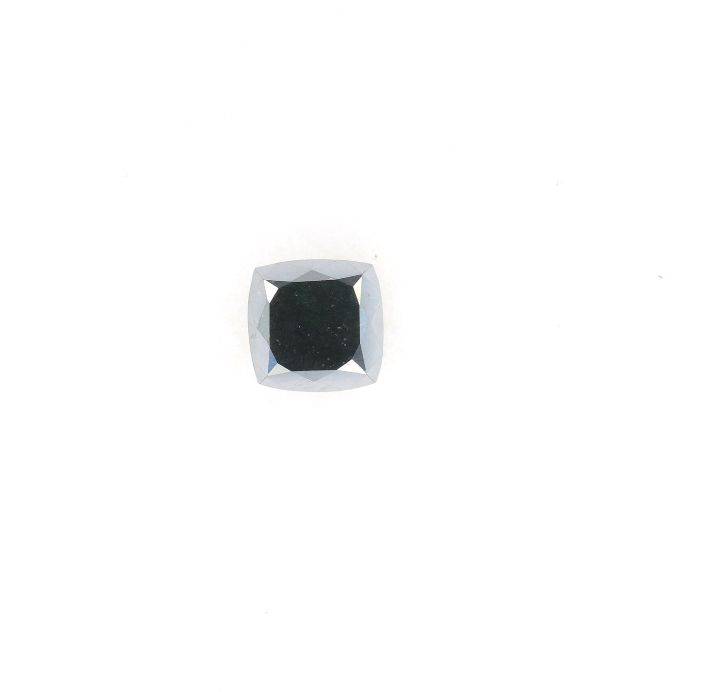 0.49 CT Cushion Black Diamond | Wedding Ring, Engagement Ring Stone | Gift for Girlfriend, Wife | Black Diamond for Gold Ring