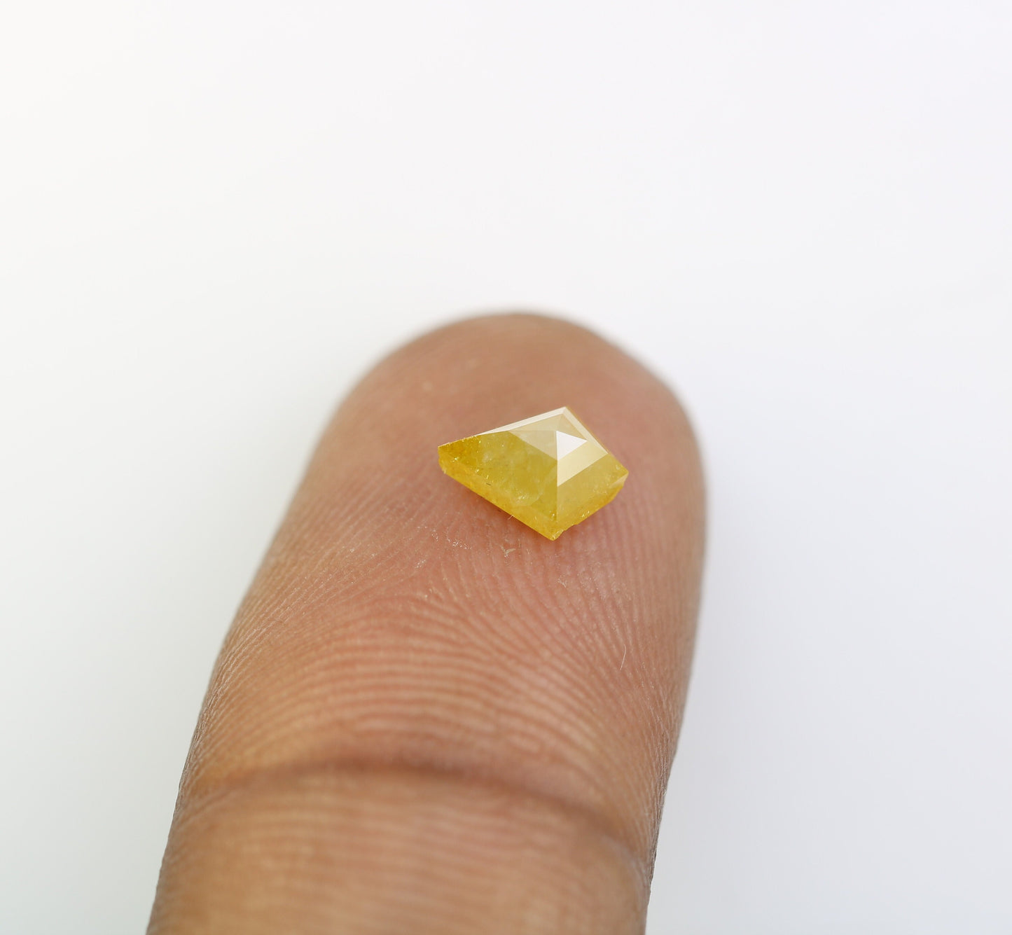 0.92 CT Shape Salt and Pepper Kite Shape - Natural Kite shape Loose Diamond -For 14k Gold Jewelry - Christmas Gift - LABORDAY Offer