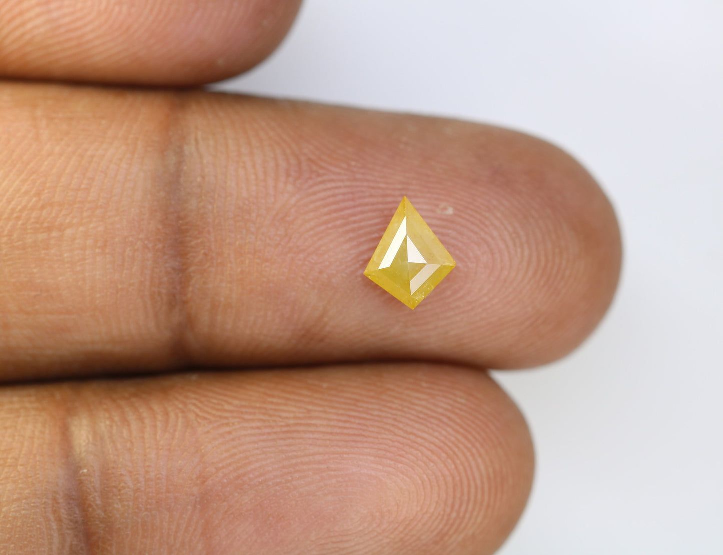 0.92 CT Shape Salt and Pepper Kite Shape - Natural Kite shape Loose Diamond -For 14k Gold Jewelry - Christmas Gift - LABORDAY Offer