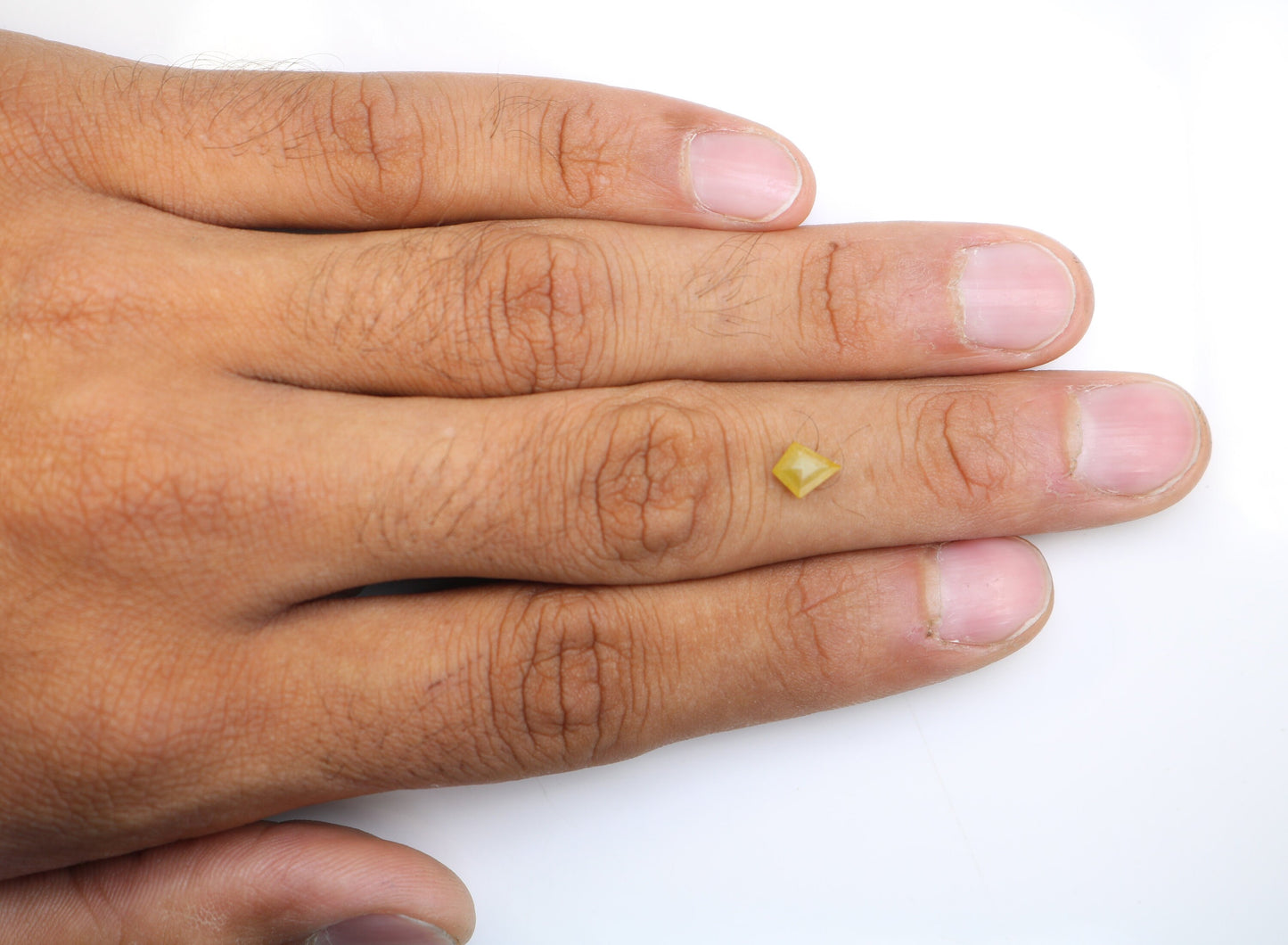 0.92 CT Shape Salt and Pepper Kite Shape - Natural Kite shape Loose Diamond -For 14k Gold Jewelry - Christmas Gift - LABORDAY Offer