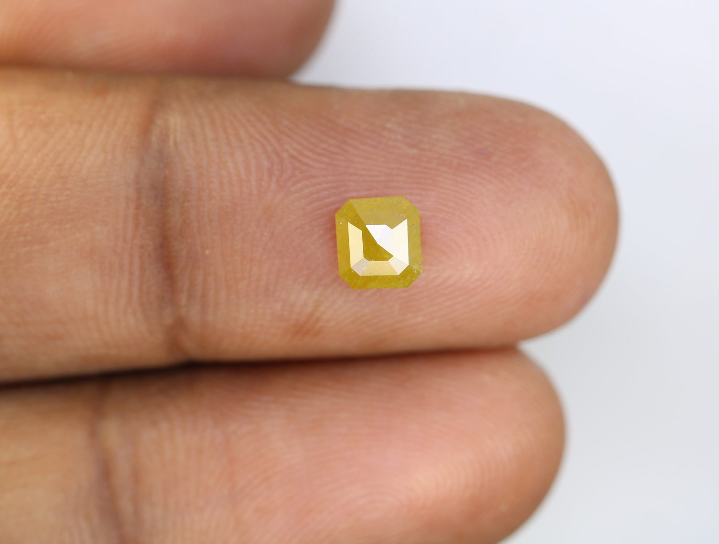 1.25 CT Natural Loose Emerald Salt and Pepper Diamond - Emerald Cut for Jewelry - Gifts for Her - Special Sale Offer - Unique Gift Option