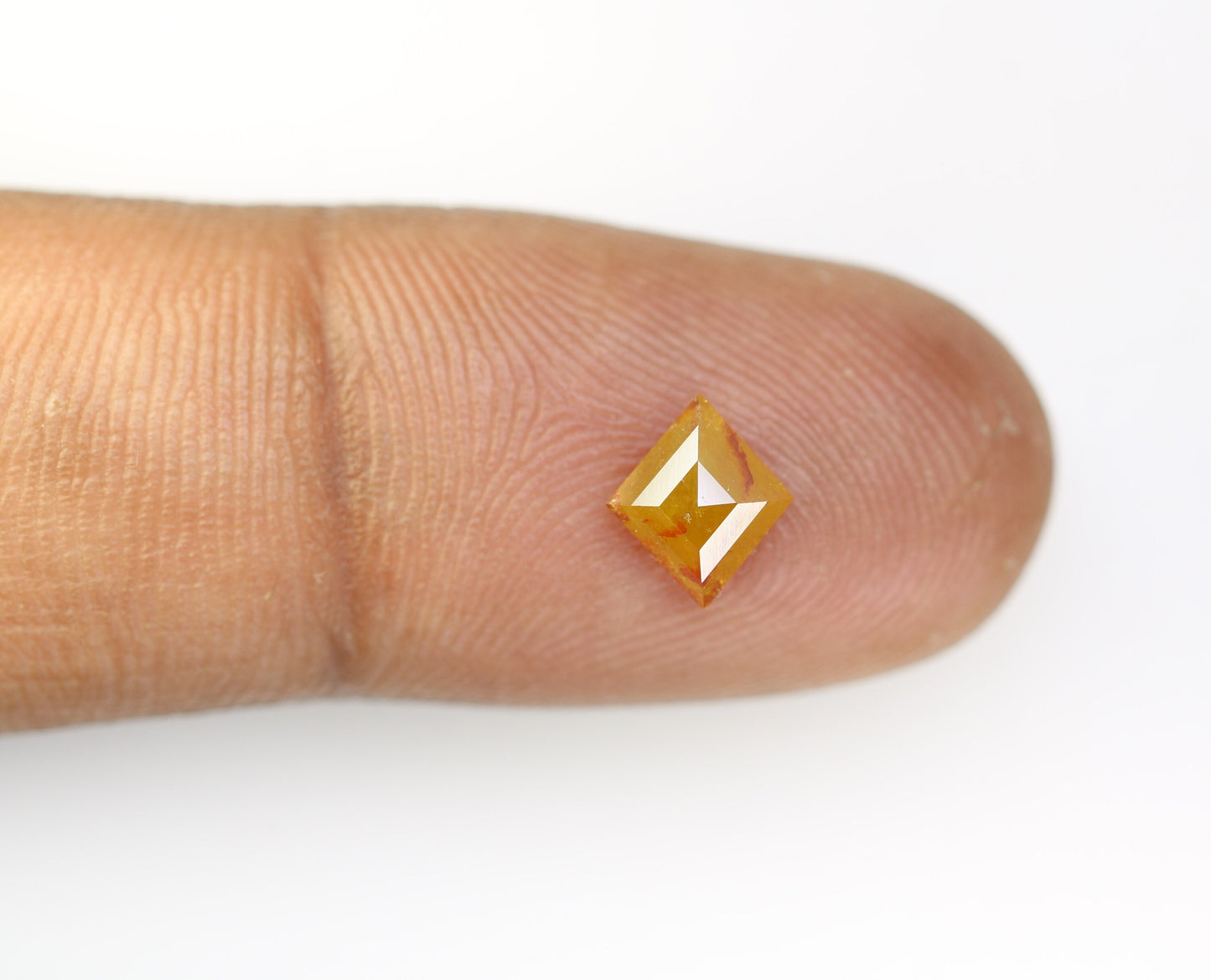 1.24 CT Shape Salt and Pepper Kite Shape - Natural Kite shape Loose Diamond -For 14k Gold Jewelry - Christmas Gift - LABORDAY Offer