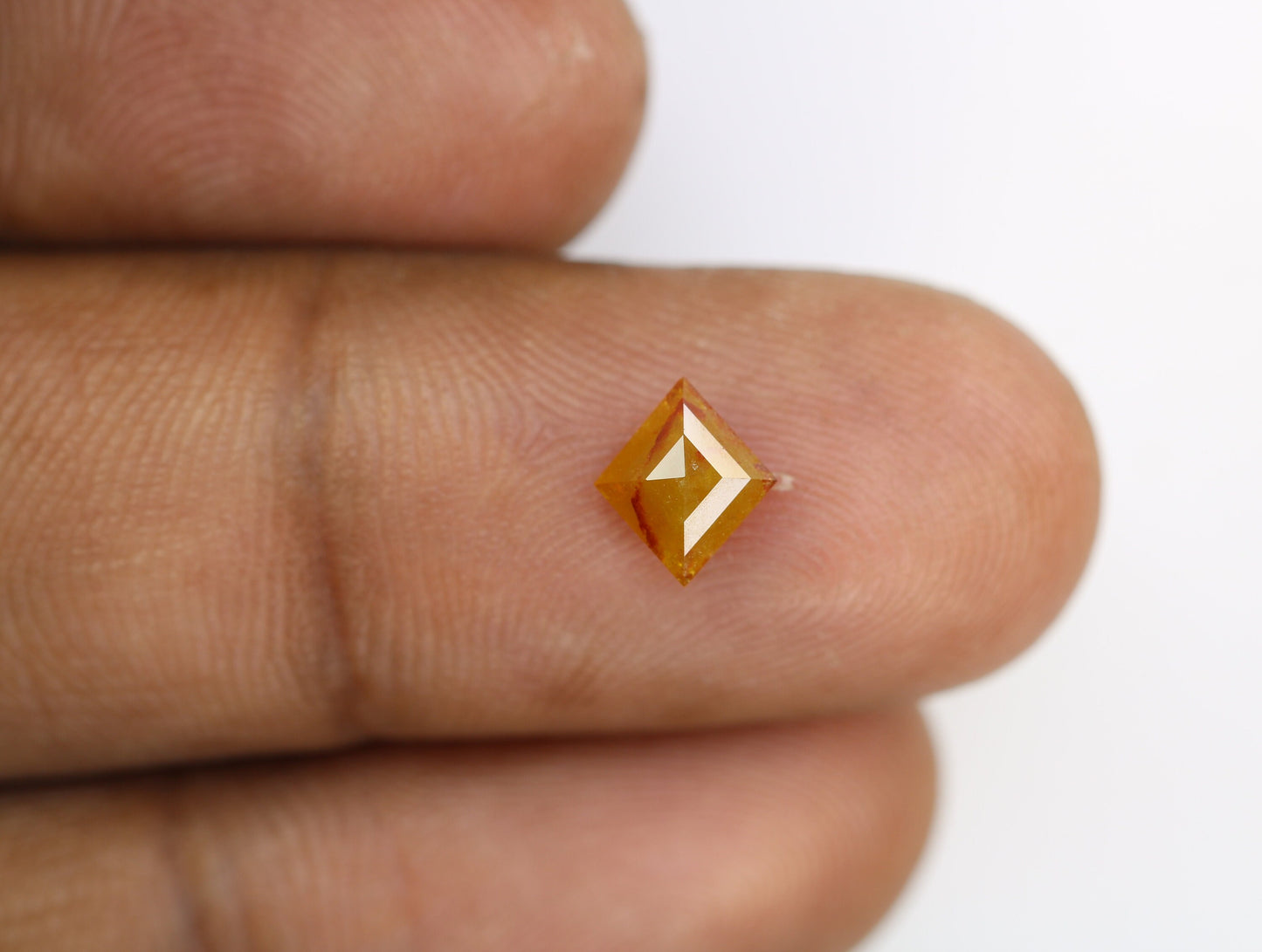 1.24 CT Shape Salt and Pepper Kite Shape - Natural Kite shape Loose Diamond -For 14k Gold Jewelry - Christmas Gift - LABORDAY Offer