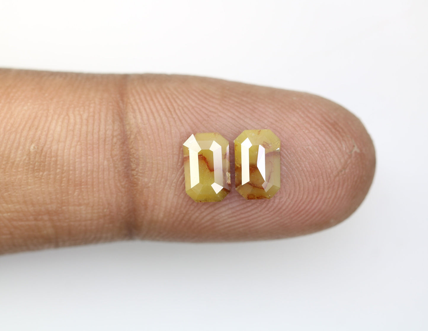 1.84 CT Natural Loose Emerald Salt and Pepper-Emerald Cut For Jewelry-Emerald Diamonds-Gฤฑfts for her-Sale Offer-LABORDAY Offer -Special Gift