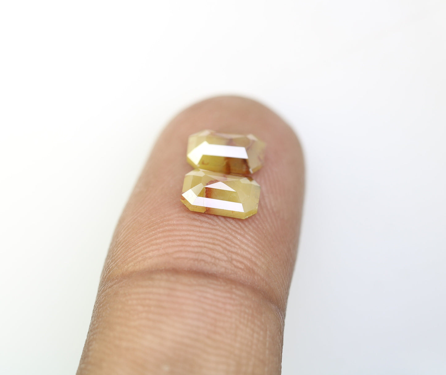1.84 CT Natural Loose Emerald Salt and Pepper-Emerald Cut For Jewelry-Emerald Diamonds-Gฤฑfts for her-Sale Offer-LABORDAY Offer -Special Gift