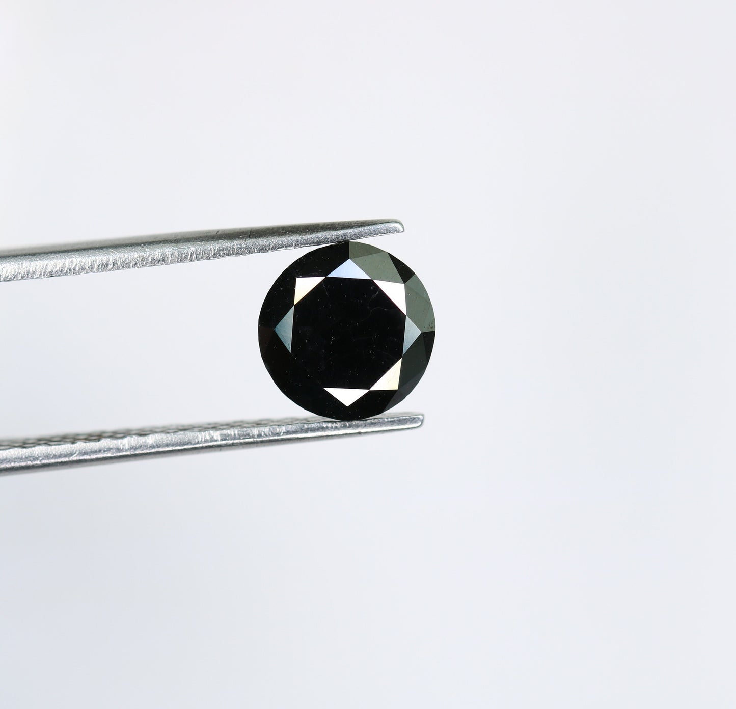 1.67 CT Fancy Black Round Brilliant Cut Diamond | Ideal for Custom Jewelry | Perfect Gift for Girlfriend, Wife, or Anniversary |