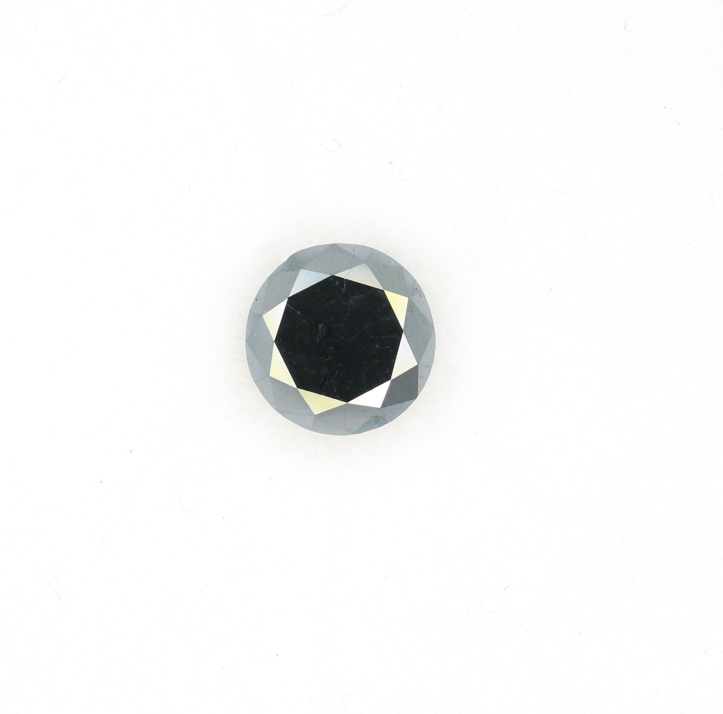 1.67 CT Fancy Black Round Brilliant Cut Diamond | Ideal for Custom Jewelry | Perfect Gift for Girlfriend, Wife, or Anniversary |