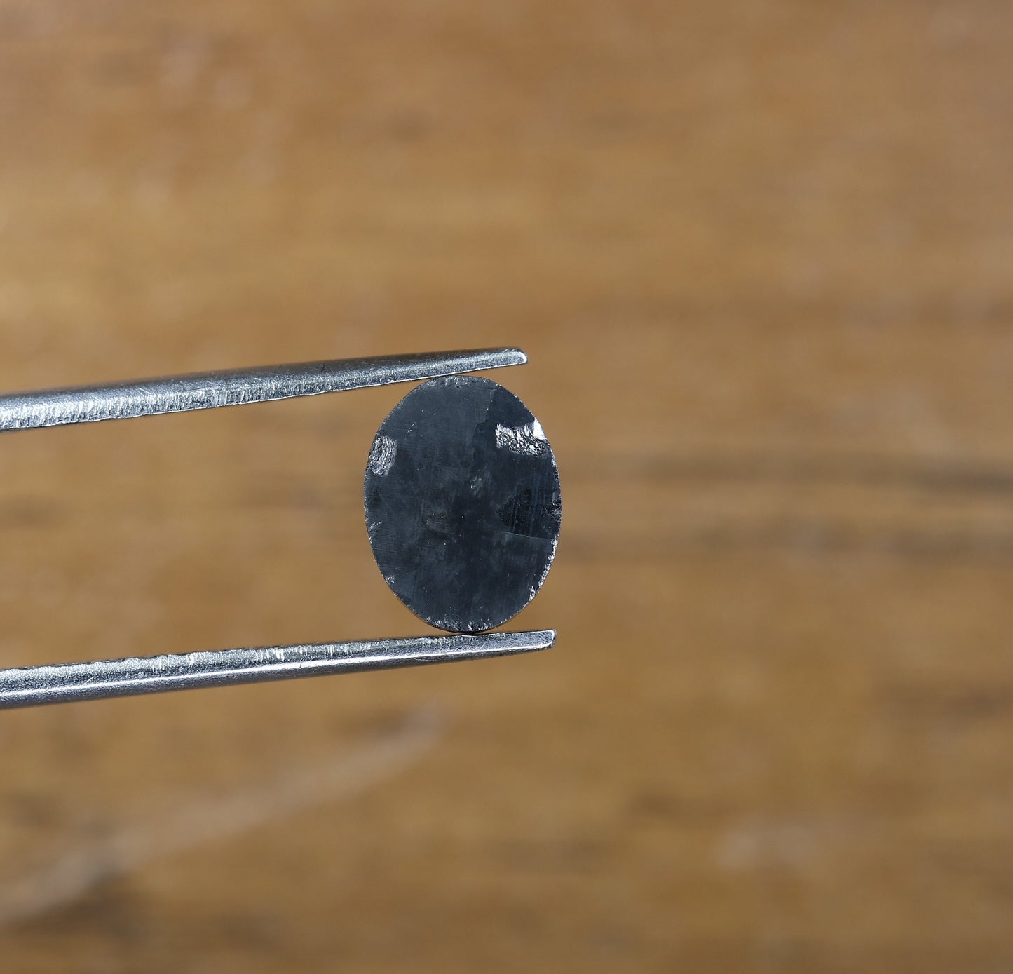 1.46 CT Oval Black Galaxy Diamond | Natural Loose Gemstone for Promise Ring, Gift for Her, Jewelry Making