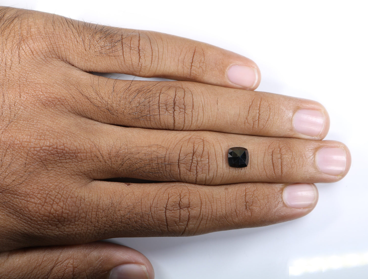 1.69 CT Fancy Black Cushion Diamond | Wedding Jewelry, Cushion Engagement Ring, Gold Ring Diamond