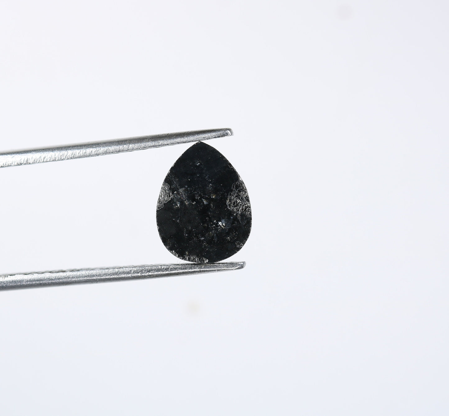1.93 CT Natural Black Pear Cut Polished Diamond | Elegant Gem for Custom Engagement Ring | Unique Motherโs Day Gift