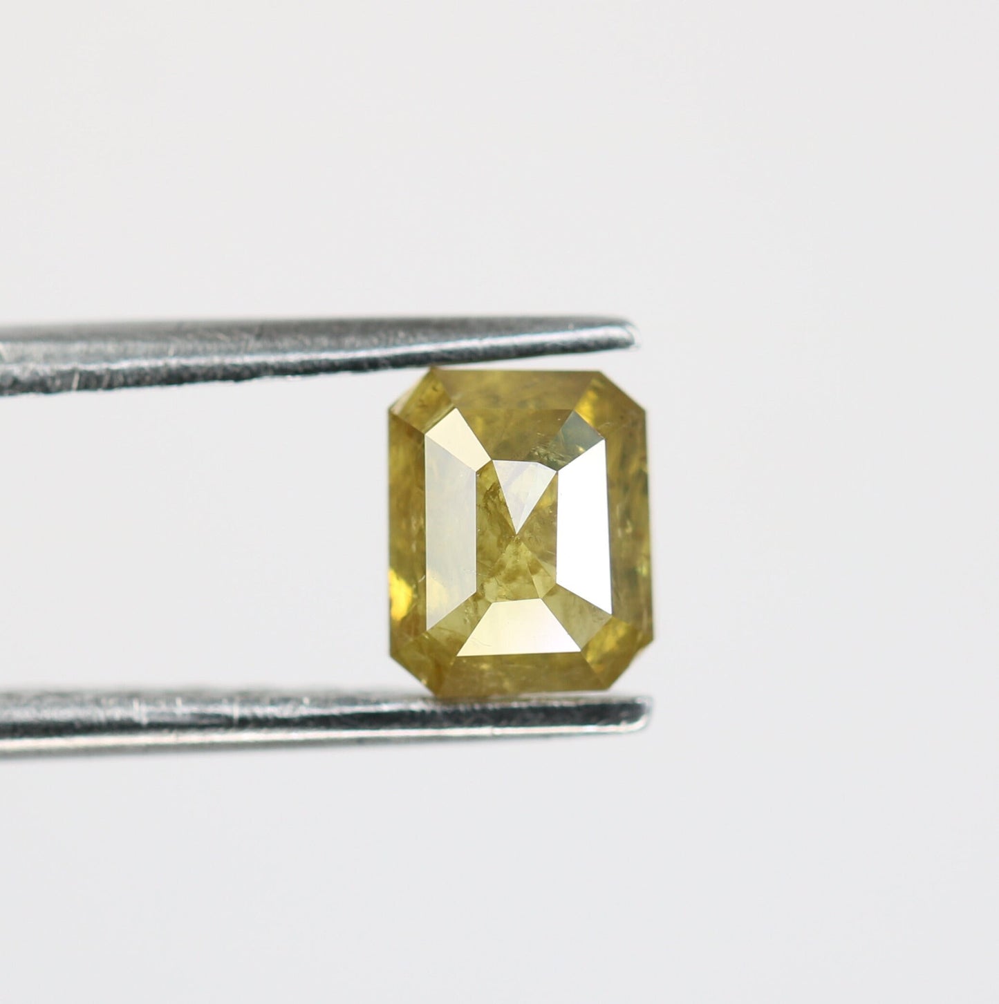 0.82 CT Natural Loose Emerald Salt and Pepper-Emerald Cut For Jewelry-Emerald Diamonds-Gฤฑfts for her-Sale Offer-LABORDAY Offer -Special Gift