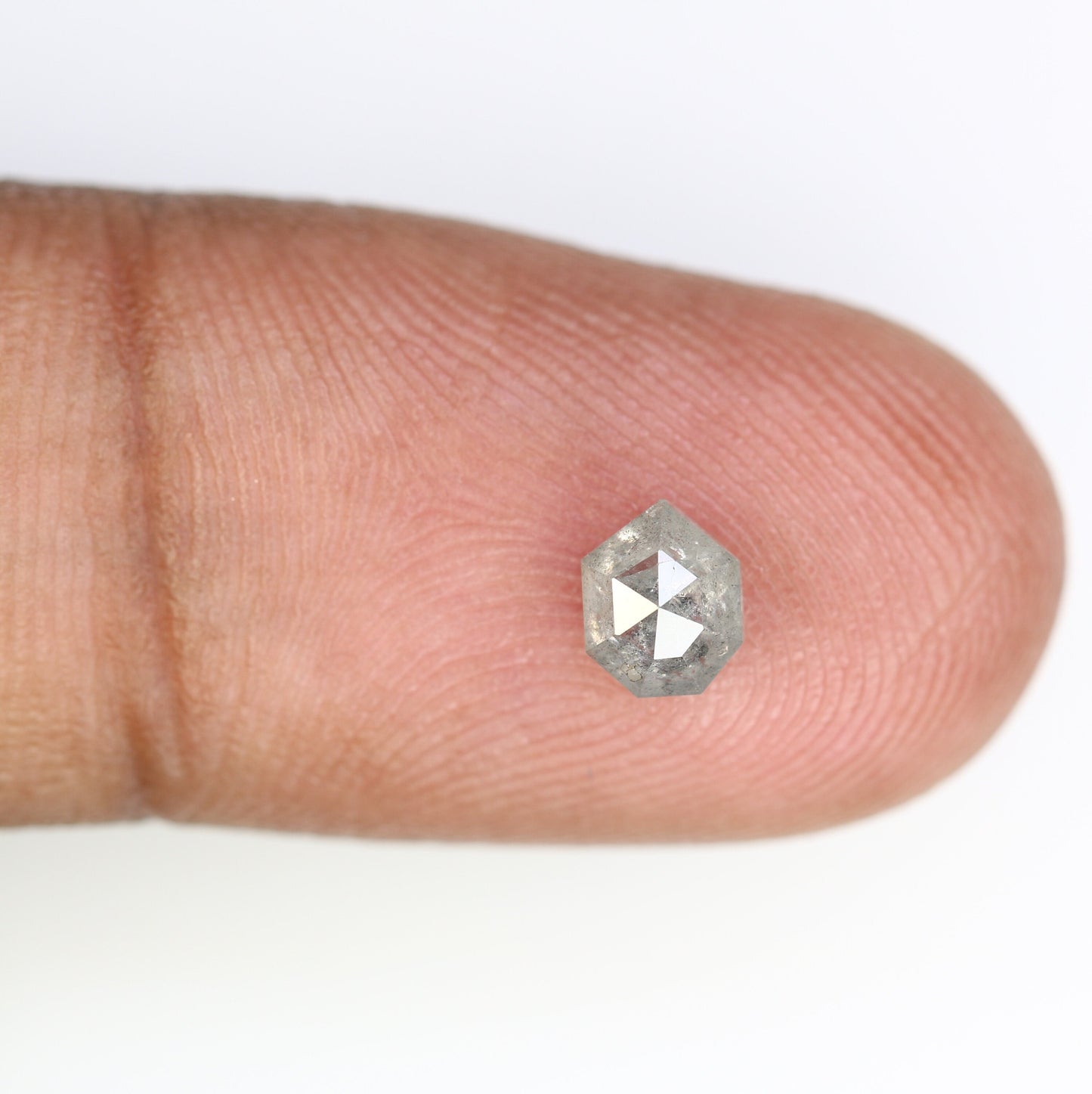 0.65 CT Geometric Shape Salt And Pepper Loose Diamond For Proposal Ring | Gift For Girl Friend | Gift For Wife | Engagement ring Diamonds