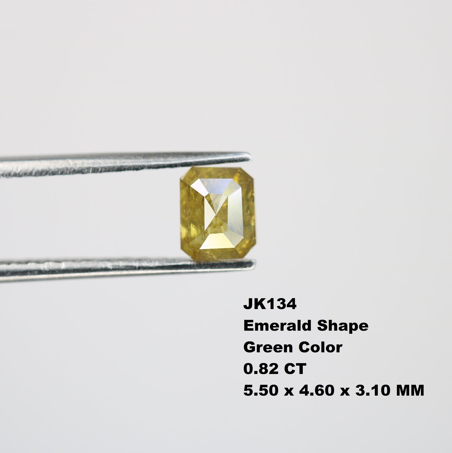 0.82 CT Natural Loose Emerald Salt and Pepper-Emerald Cut For Jewelry-Emerald Diamonds-Gฤฑfts for her-Sale Offer-LABORDAY Offer -Special Gift