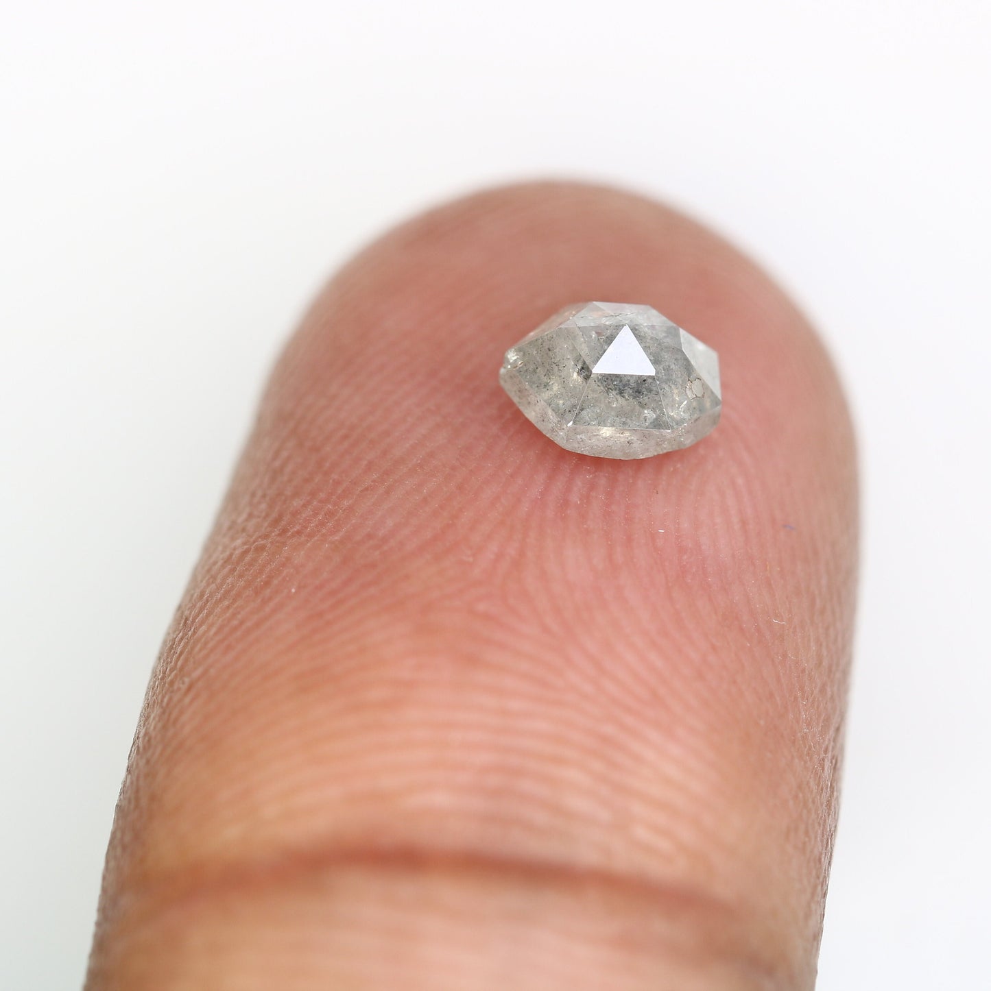 0.65 CT Geometric Shape Salt And Pepper Loose Diamond For Proposal Ring | Gift For Girl Friend | Gift For Wife | Engagement ring Diamonds