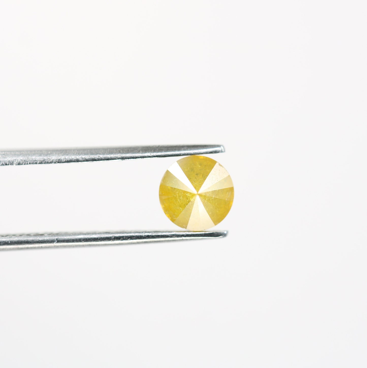 0.94 CT Yellow Round Brilliant Cut Diamond | Ideal for Engagement Rings and Wedding Jewelry | Prong Set | Perfect Gift for Her | Gold Ring