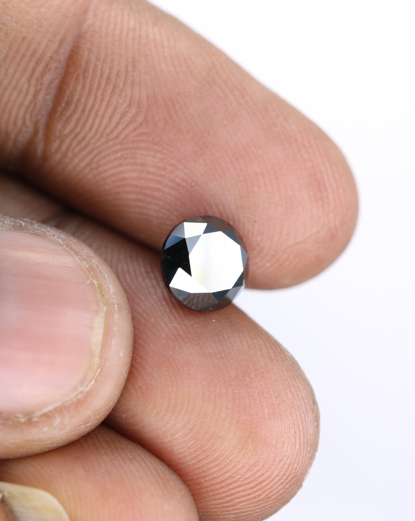 2.72 CT Round Brilliant Cut Fancy Black Diamond | Perfect Anniversary Gift | Ideal for Her | High-Quality Loose Diamond