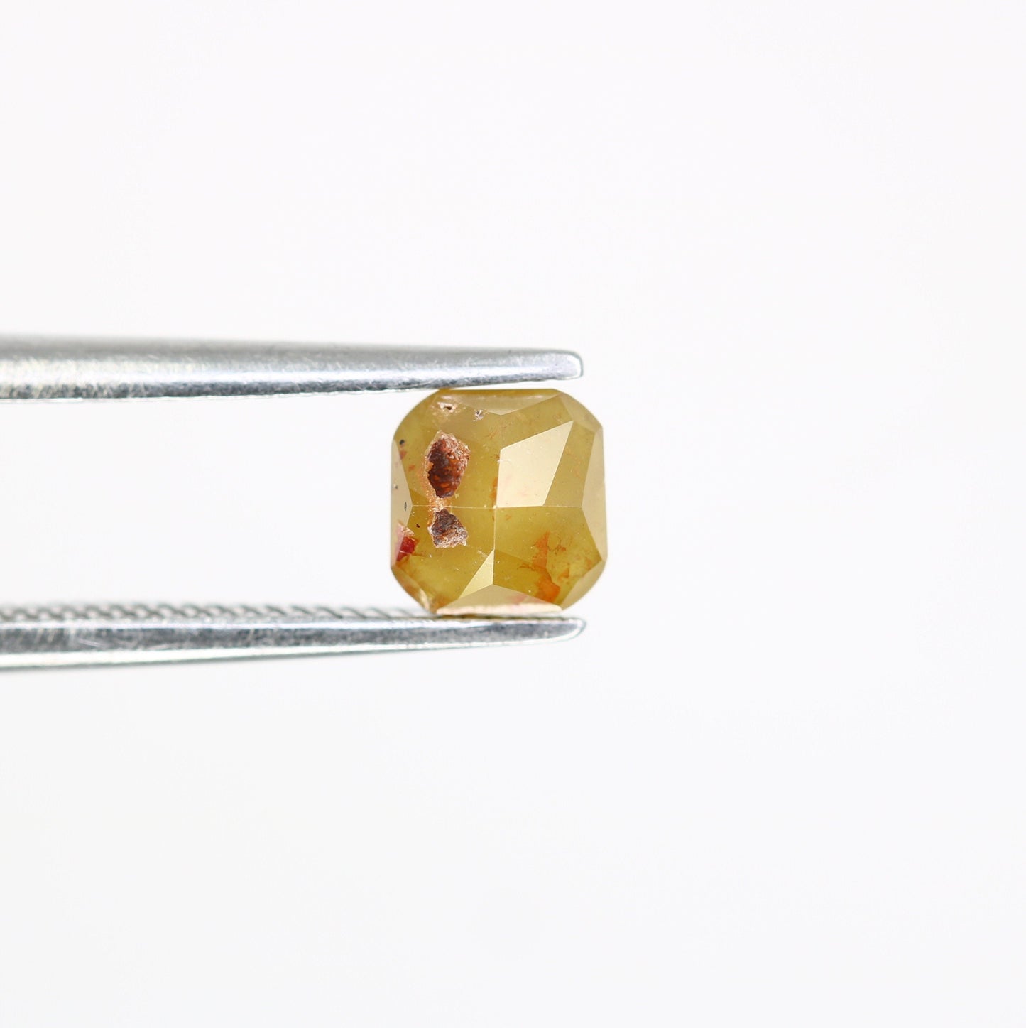 0.86 CT Green Cushion Cut Diamond | Ideal for Proposal Ring, Engagement Ring, Gift for Wife, Girlfriend, Gold Ring
