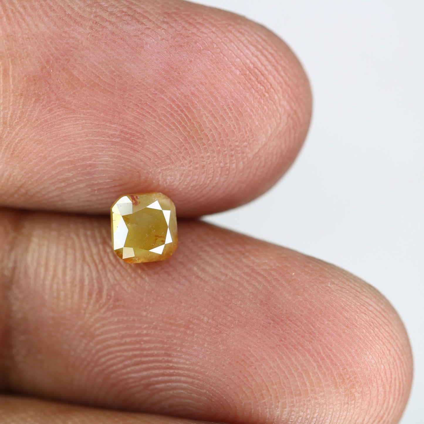 0.86 CT Green Cushion Cut Diamond | Ideal for Proposal Ring, Engagement Ring, Gift for Wife, Girlfriend, Gold Ring