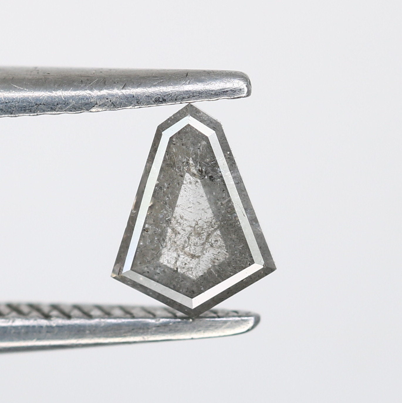 0.27 CT Shape Salt and Pepper Kite Shape - Natural Kite shape Loose Diamond -For 14k Gold Jewelry - Christmas Gift - LABORDAY Offer