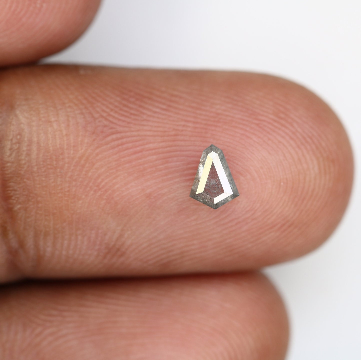0.27 CT Shape Salt and Pepper Kite Shape - Natural Kite shape Loose Diamond -For 14k Gold Jewelry - Christmas Gift - LABORDAY Offer