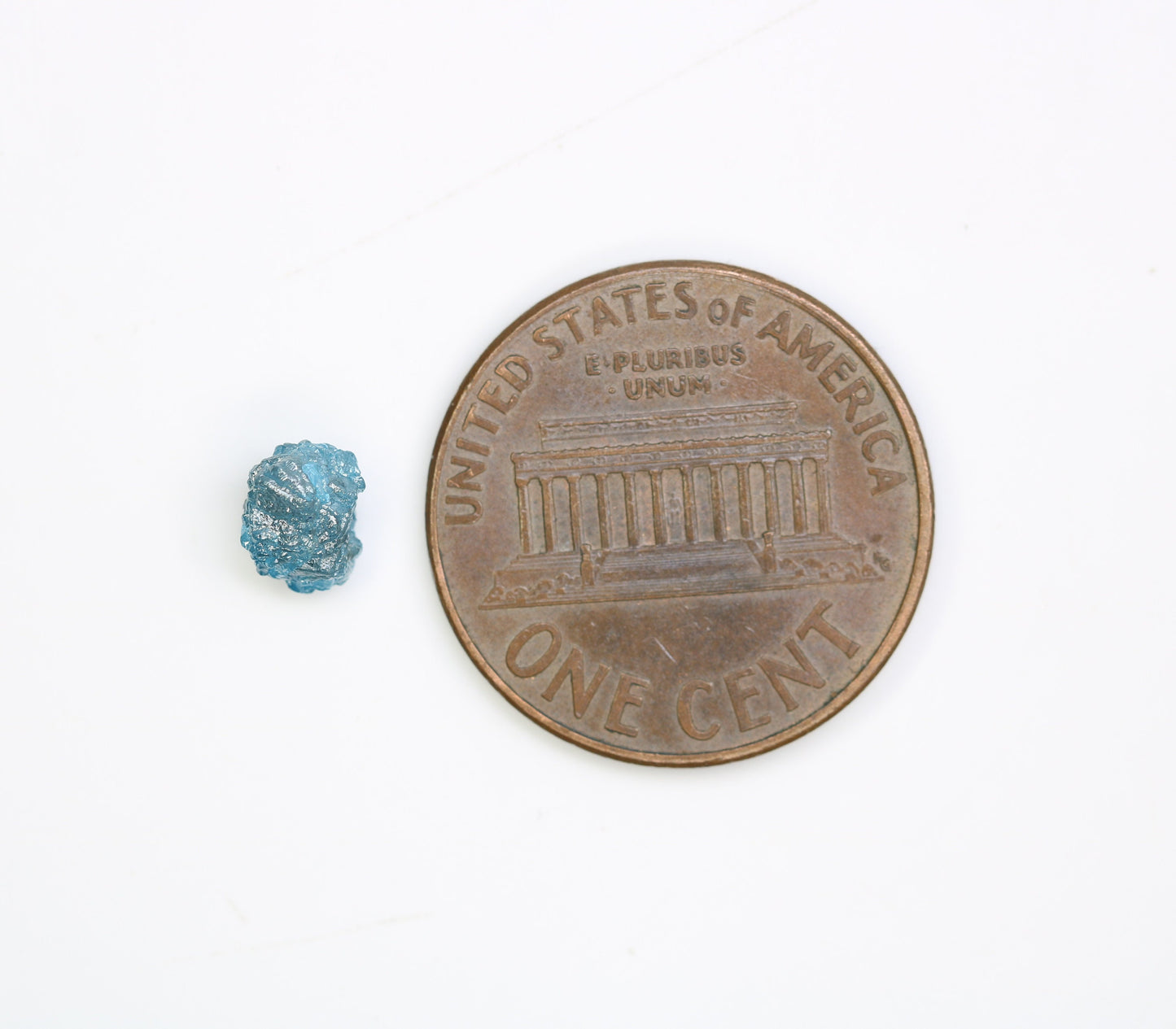0.93 carat beautiful blue raw rough uncut fancy diamond for designer necklace gold ring diamonds