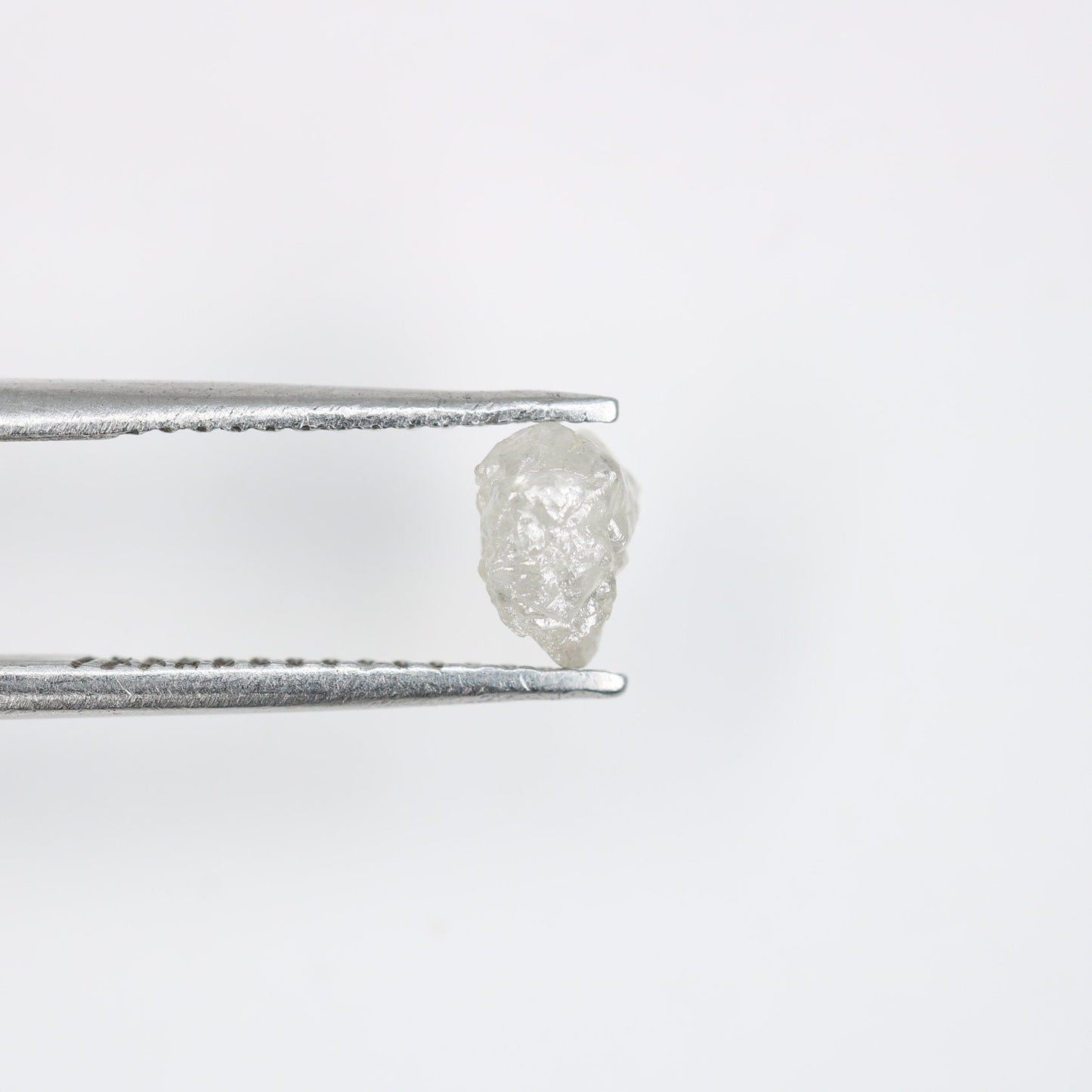 0.75 CT loose uncut raw grey fancy rough natural diamond for wedding band gold ring diamonds