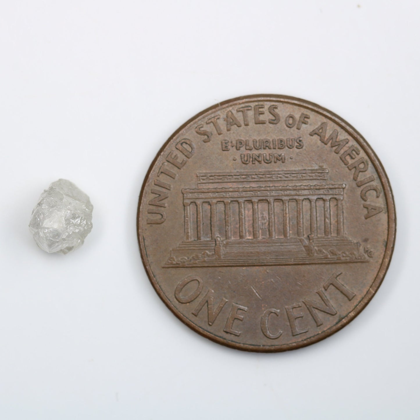 0.75 CT loose uncut raw grey fancy rough natural diamond for wedding band gold ring diamonds