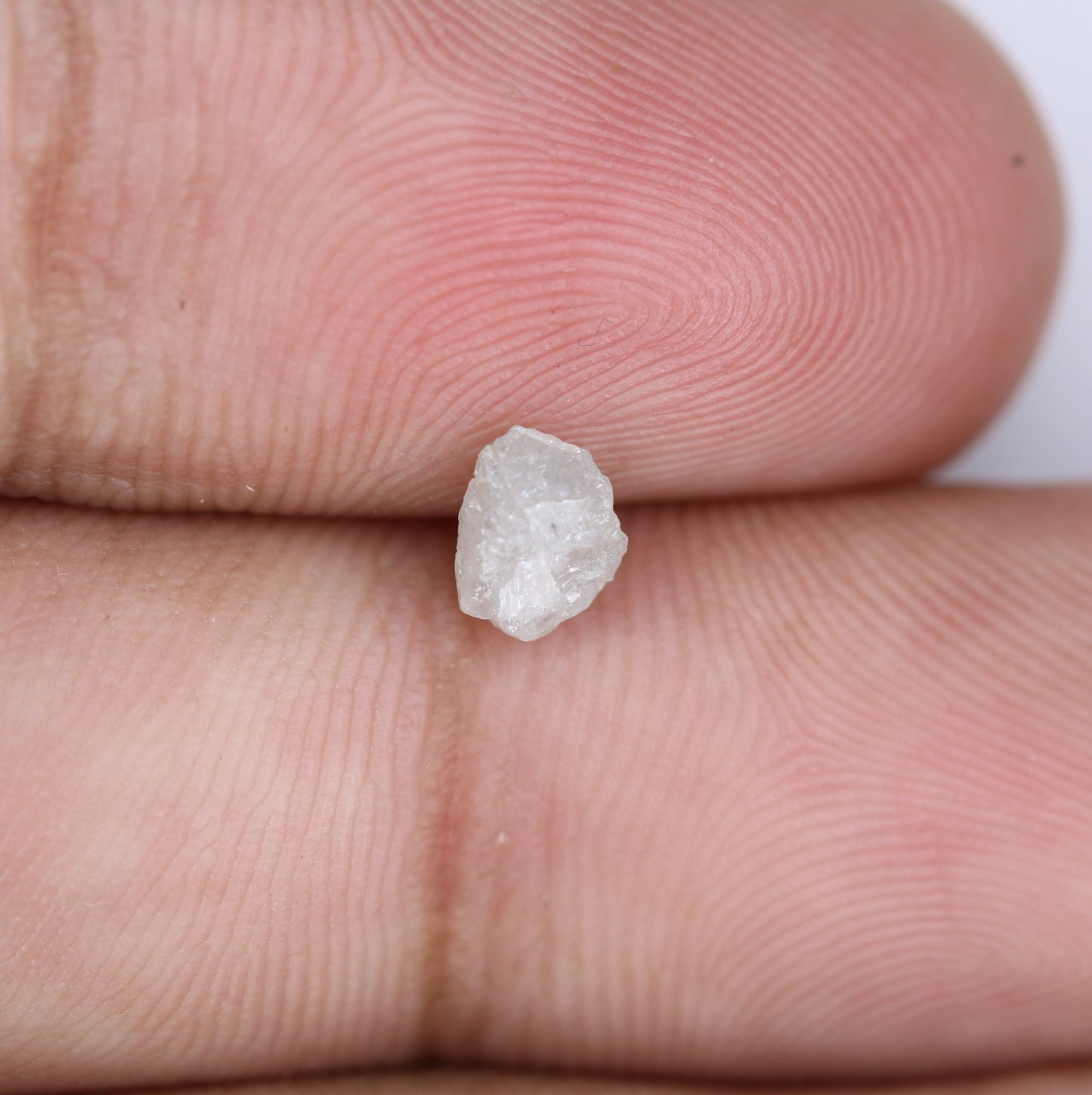 0.75 CT loose uncut raw grey fancy rough natural diamond for wedding band gold ring diamonds