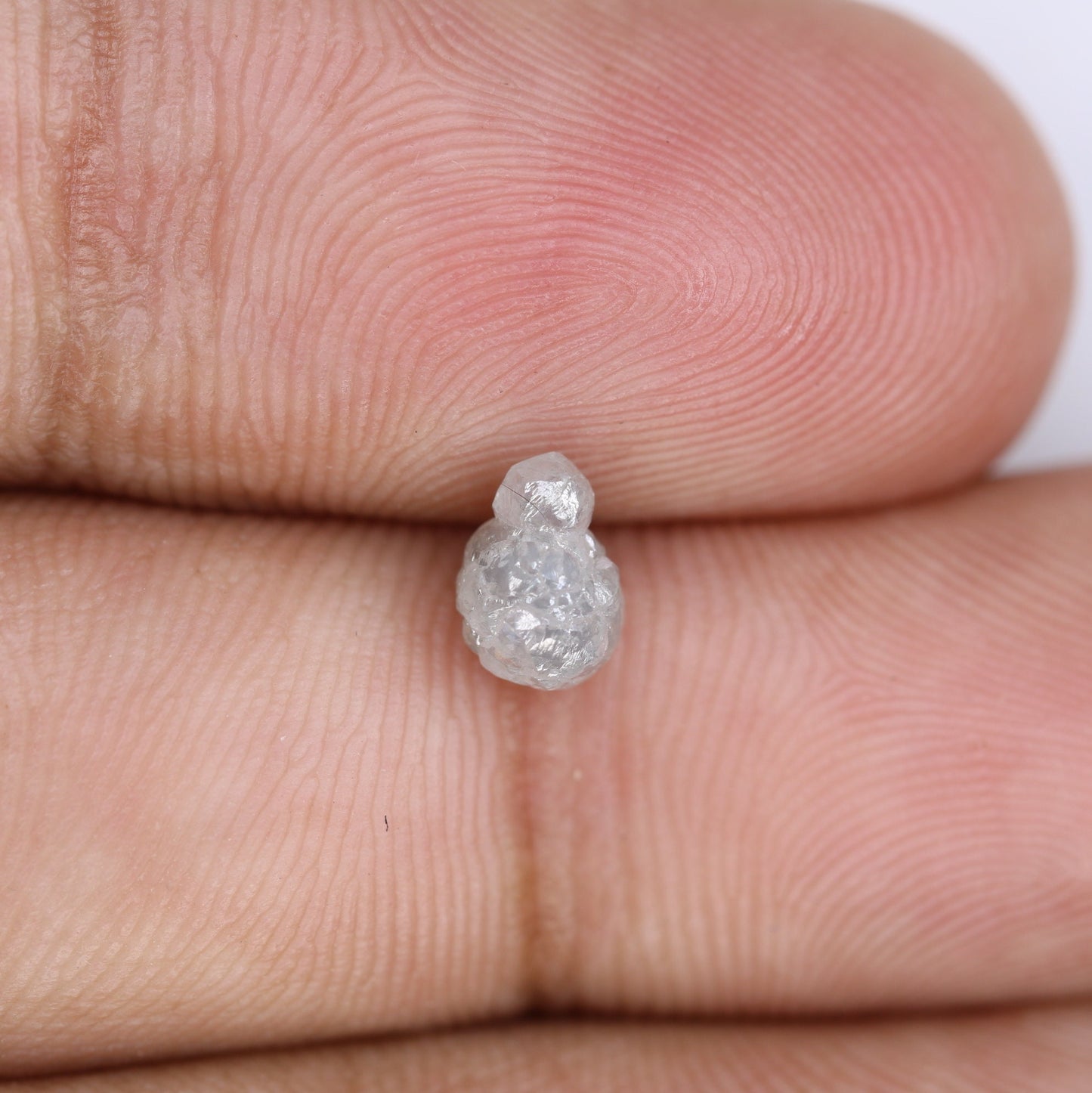 1.13 CT natural grey irregular cut rough raw loose diamond for engagement ring gold ring diamonds