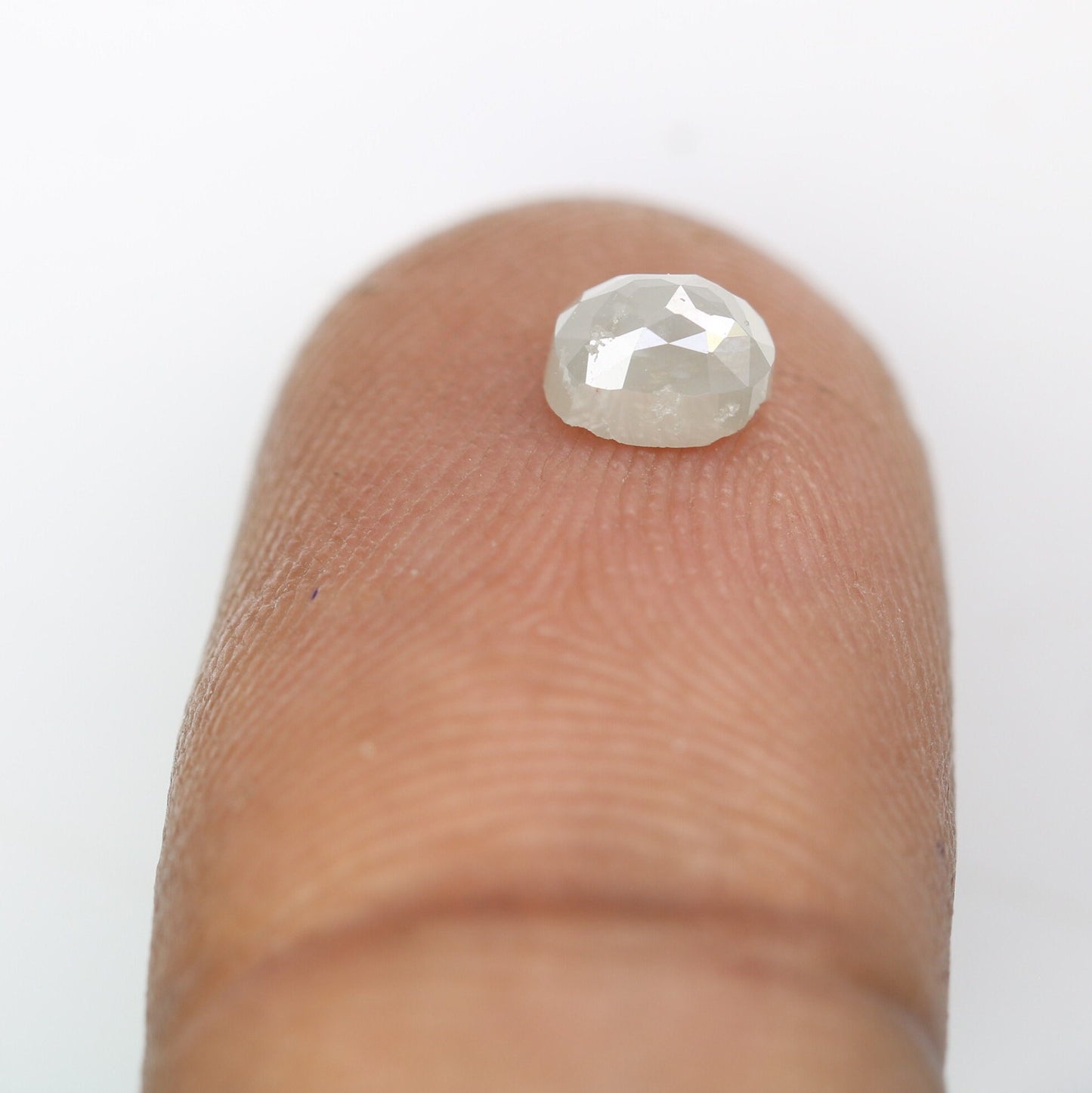 0.63 CT Natural Grey Oval Diamond | Loose Beautiful Oval Shape for Wedding Band, Gold Ring