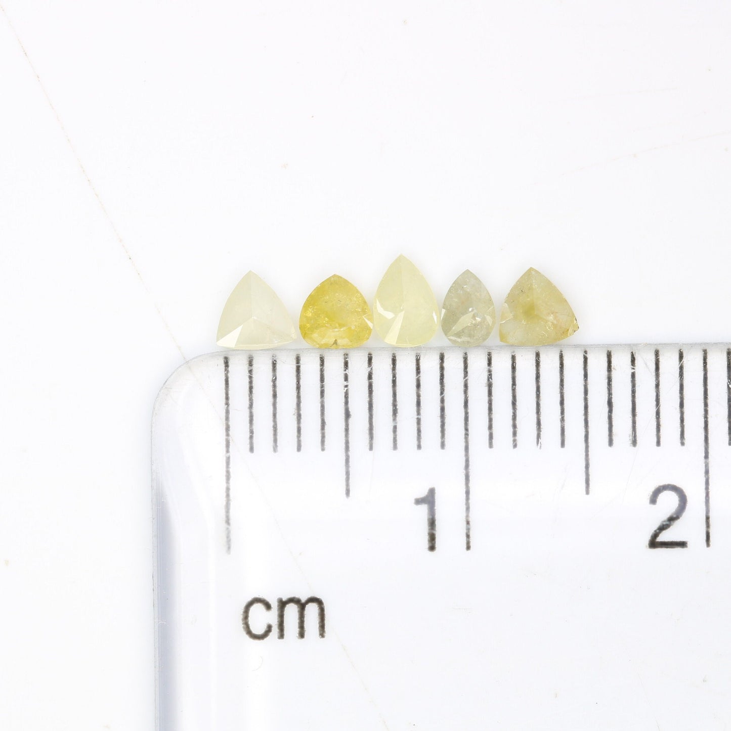 0.56 CT Fancy Polished Diamonds | Designer Jewelry in Pear, Heart & Trillion Shapes | Color Mix for Unique Gold Rings