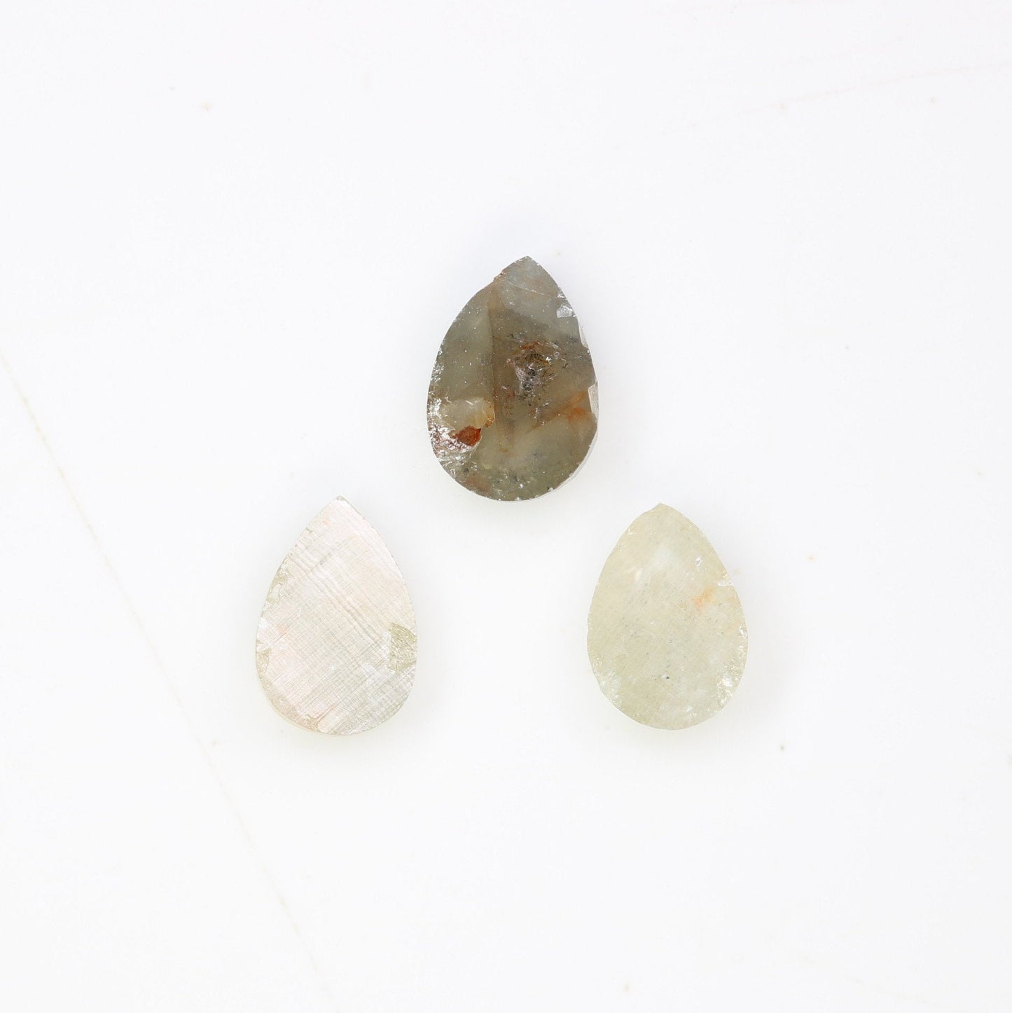 1.15 CT Fancy Grey Natural Polished Pear Shape Diamond | Stunning Gem for Custom Engagement Ring | Unique Gold Ring Accent