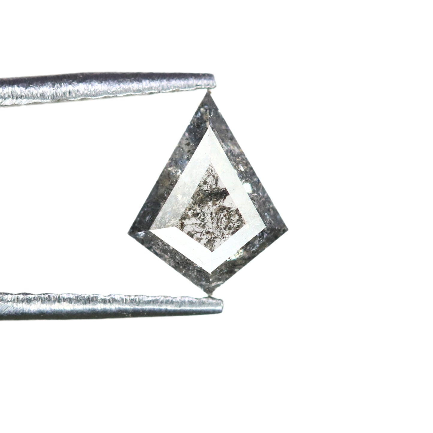 0.49 CT Shape Salt and Pepper Kite Shape - Natural Kite shape Loose Diamond -For 14k Gold Jewelry - Christmas Gift - LABORDAY Offer