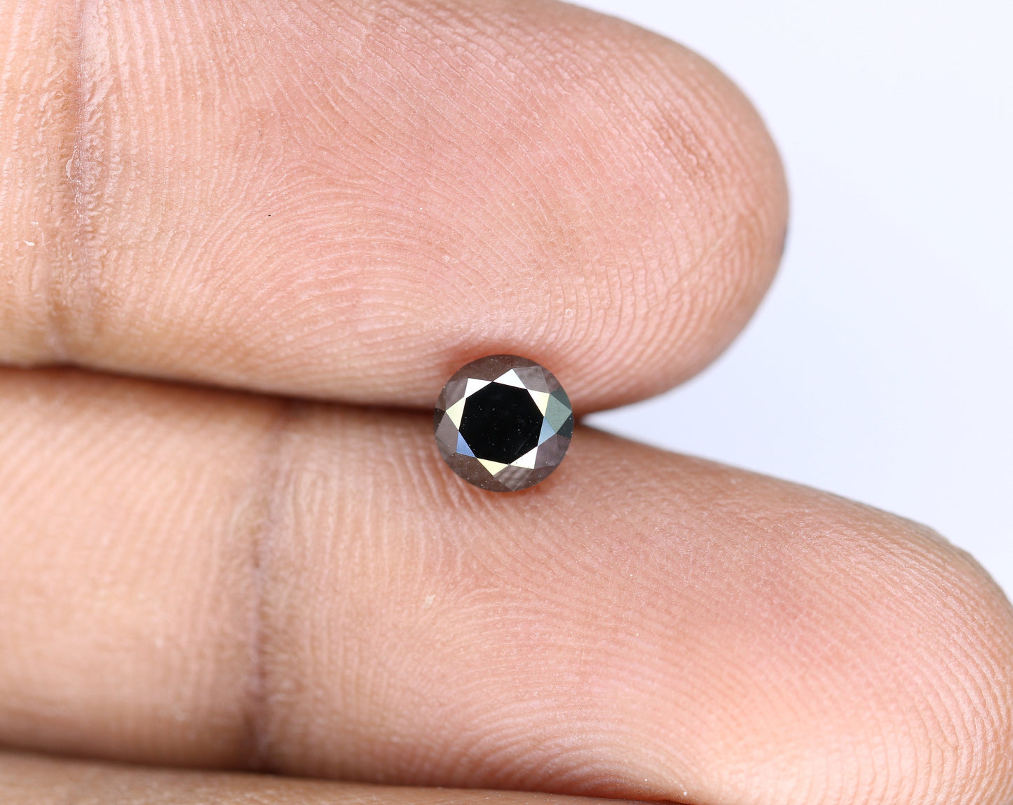 0.75 CT Black Round Brilliant Cut Diamond | Ideal for Wedding Jewelry | Perfect Gift for Girlfriend, Wife, or Anniversary | Gold Ring
